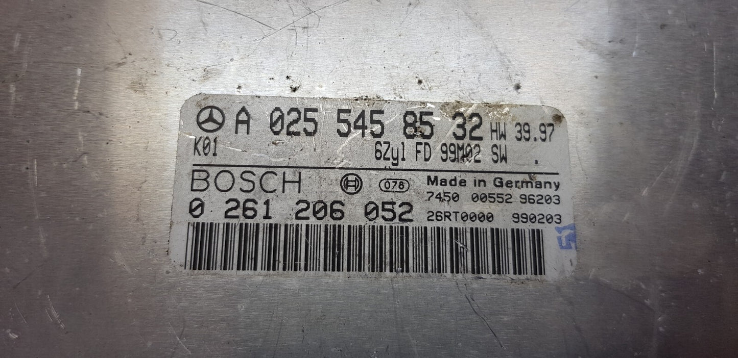 Mercedes Motorsteuergerät A 0255458532 0261206052 PLUG & PLAY