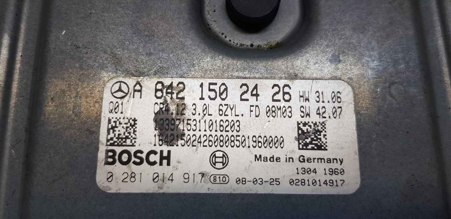 Mercedes Motorsteuergerät Steuergerät A 6421502426 0281014917 PLUG&PLAY ♻️