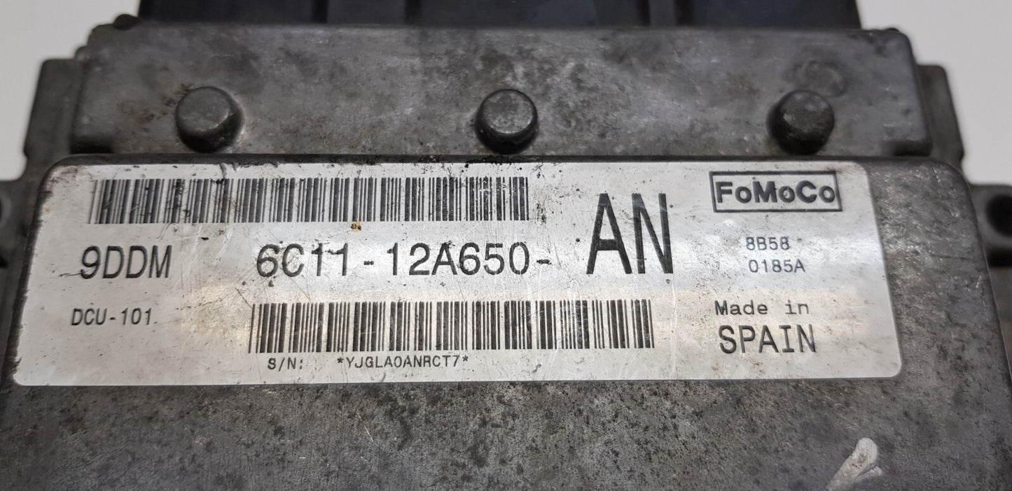 Ford Transit Motorsteuergerät Steuergerät 6C11-12A650-AN PLUG&PLAY