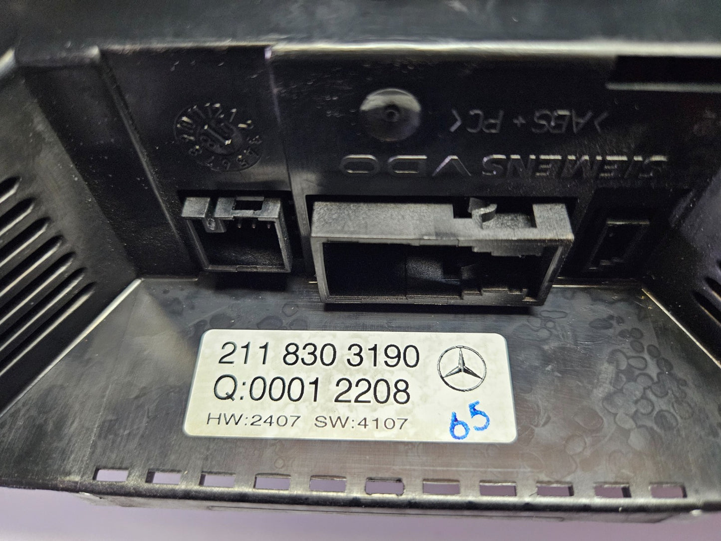 Mercedes E-Klasse W211 Klima Klimabedienteil Heizung 2118303190 ♻️