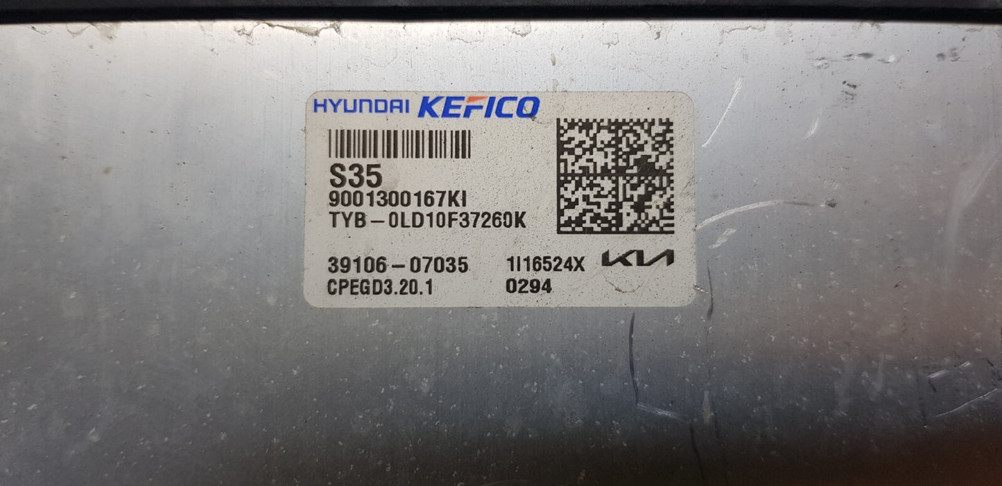 Kia Stonic Motorsteuergerät Steuergerät 39106-07035 9001300167KI ♻️