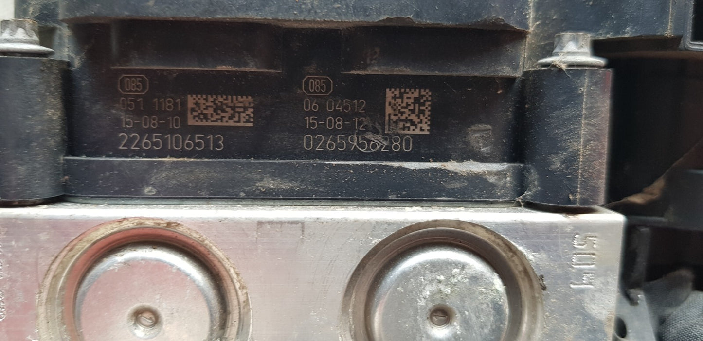 Mercedes ABS Hydraulikblock Hydraulikaggregat A 0004313700 0265956280