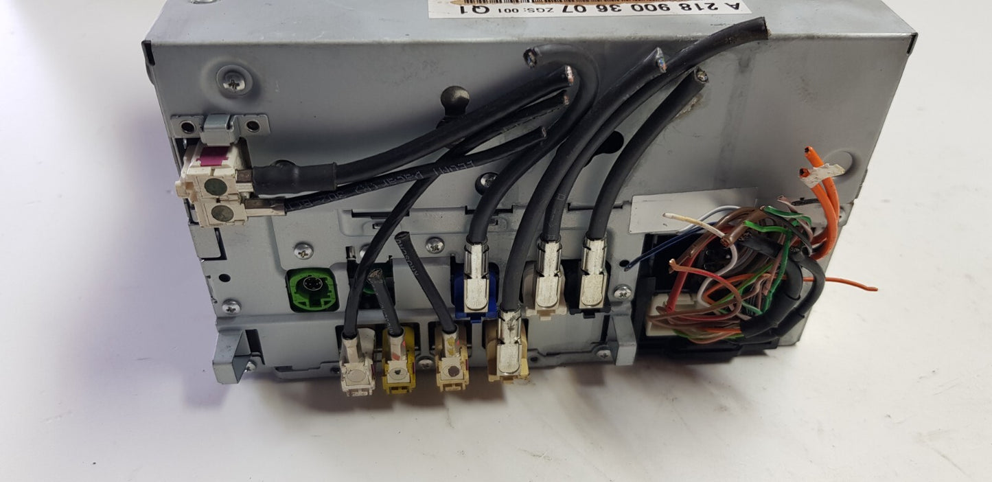 Mercedes Headunit Navigation Radio Comand A 2189003607 A 2189012901 mit PIN Code