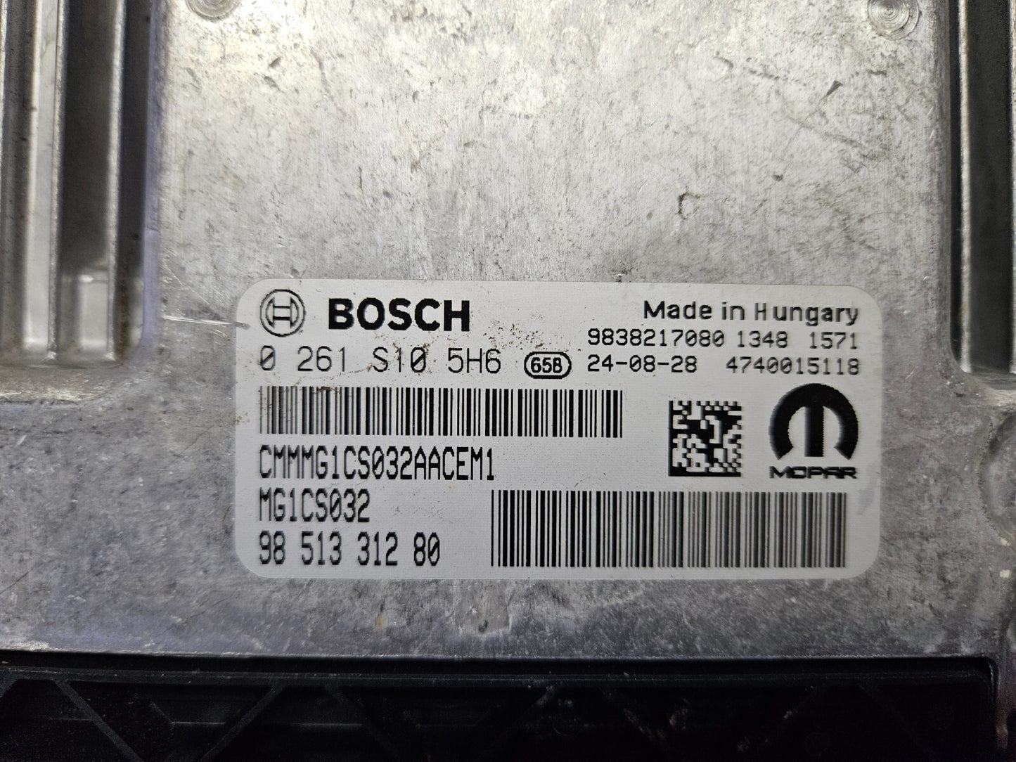 Peugeot 208 Motorsteuergerät Steuergerät 0261S105H6 9851331280 ♻️