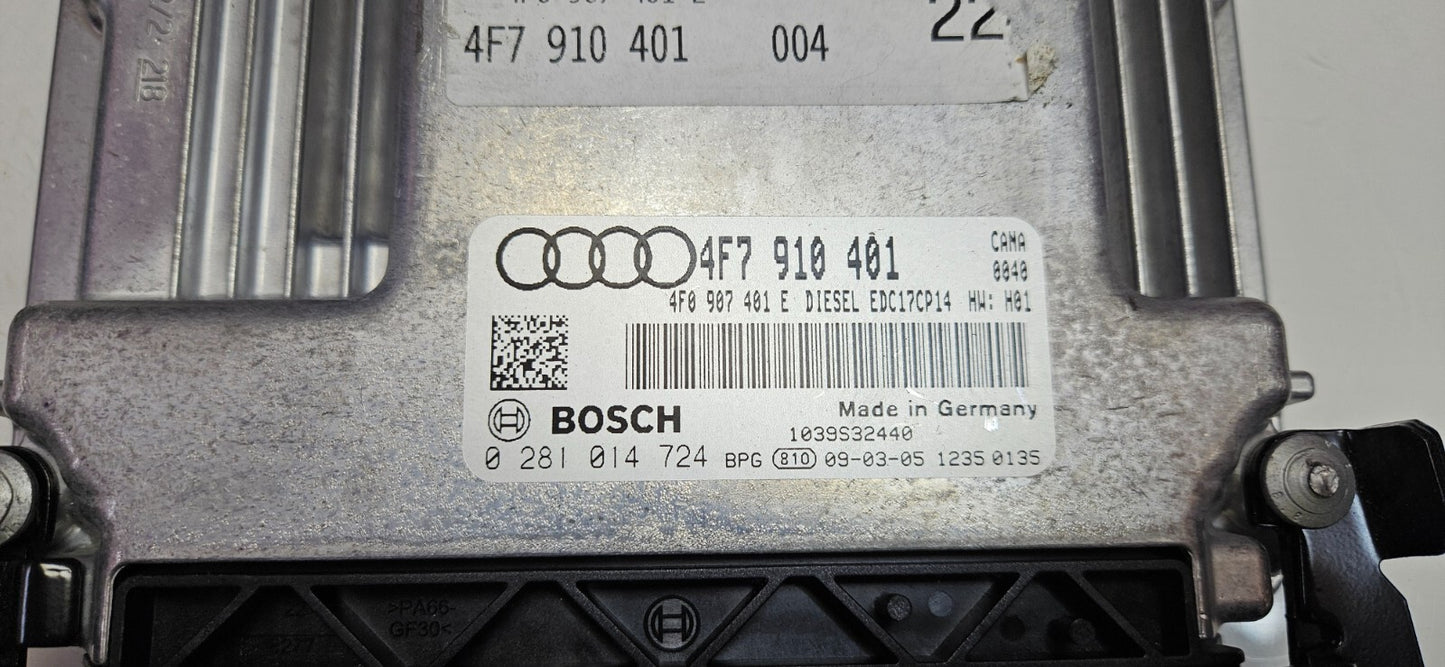 Audi Motorsteuergerät Steuergerät 4F7910401 0281014724