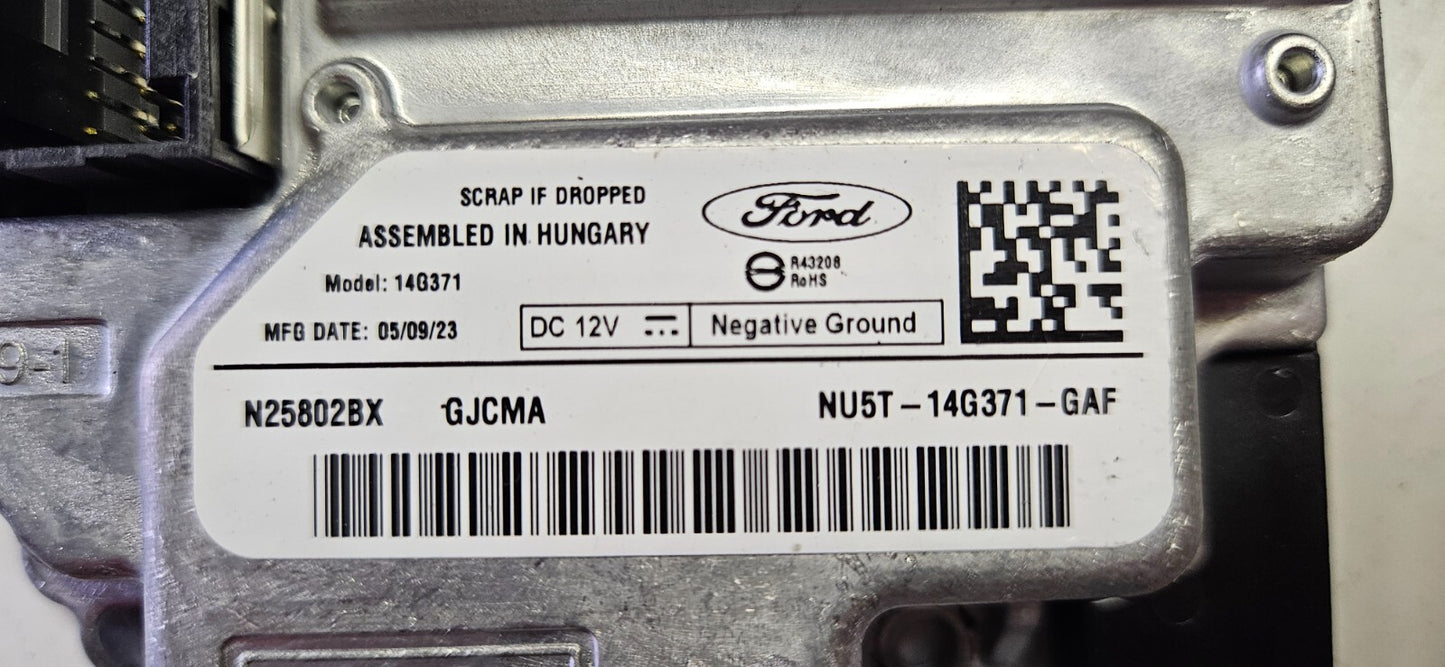 Ford Navigation Steuergerät NU5T-14G371-GAF 14G371