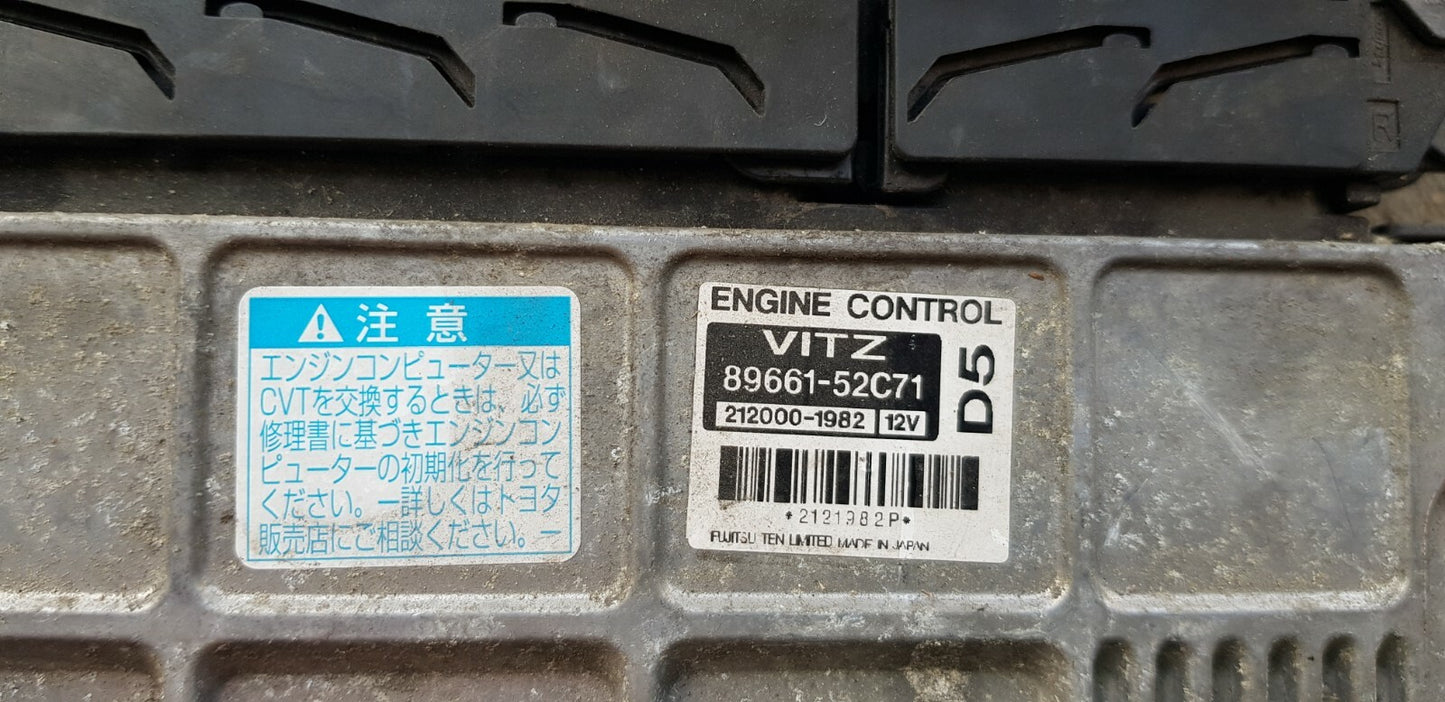 Toyota Motorsteuergerät Steuergerät 89661-52C71