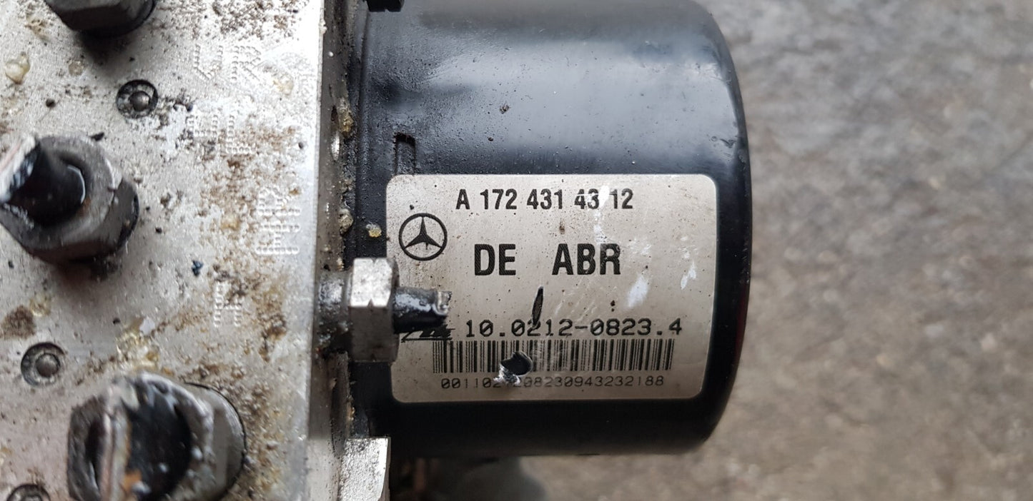 Mercedes W204 ABS Hydraulikblock Pumpe Steuergerät A 1729014100 A 1724314312