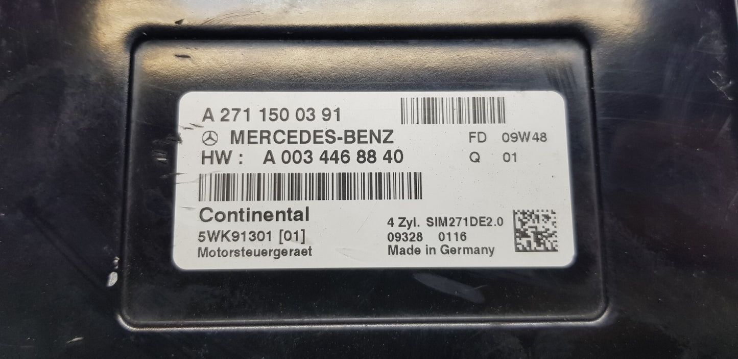 Mercedes Motorsteuergerät Steuergerät A 2711500391 5WK91301 PLUG&PLAY