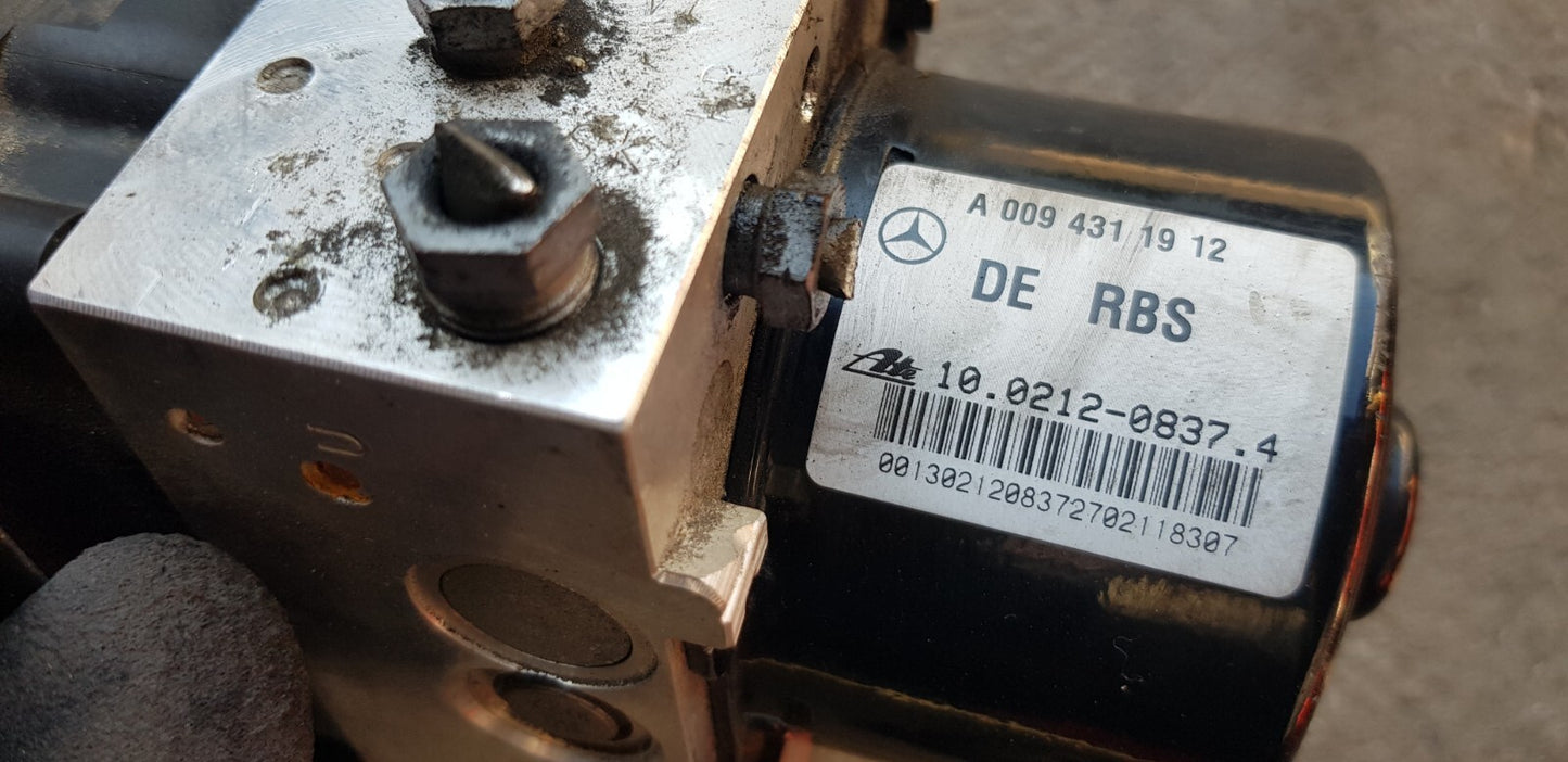 Mercedes ABS Hydraulikblock Pumpe Steuergerät A 0009019800 A 0094311912 ♻️