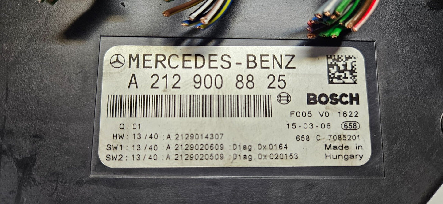 Mercedes W204 SAM Steuergerät Sicherungskasten A 2129008825 A 2129014307