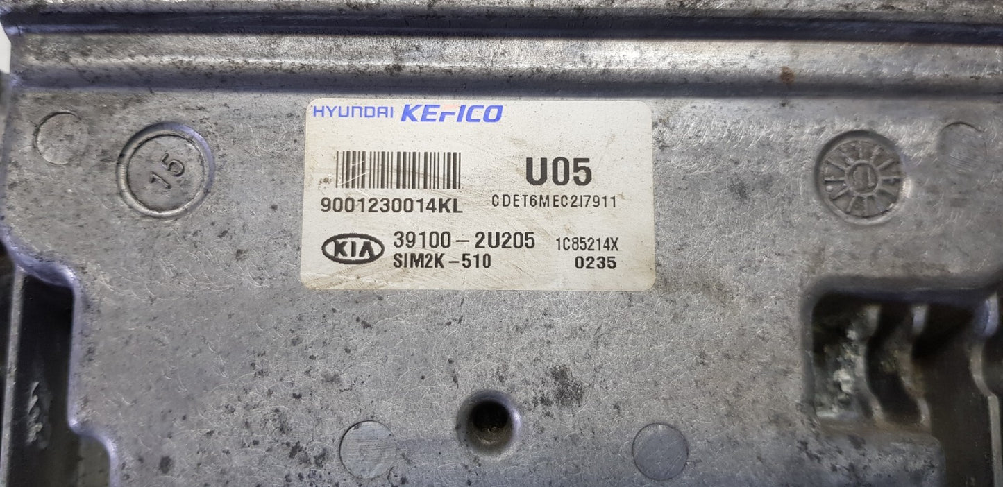 Kia Hyundai Motorsteuergerät Steuergerät 39100-2U205