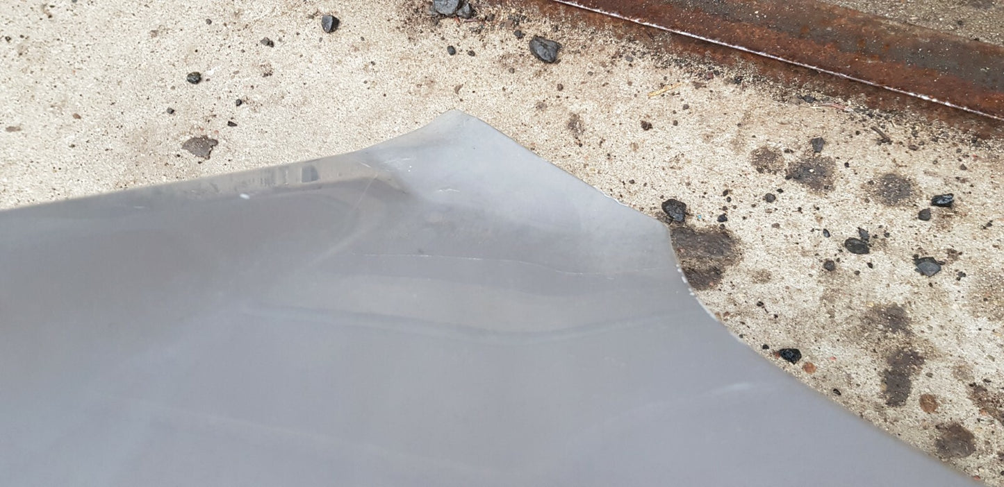 Honda NSX silbern Aluminium Heckklappe