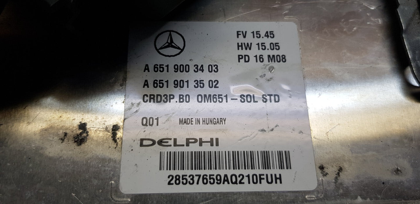 Mercedes Sprinter 314 Schaltg. Motorsteuergerät mit Wegfahrsperre A 6519003403