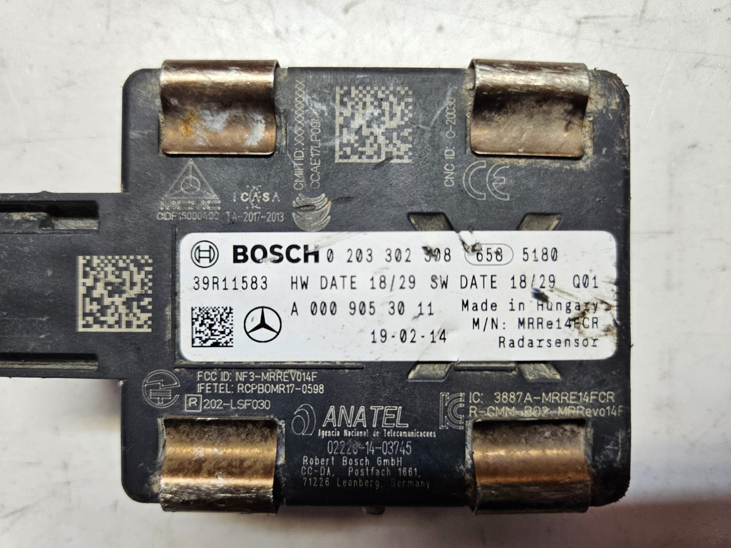 Mercedes Distronic Abstandssensor Radarsensor A 0009053011 0203302308 ♻️