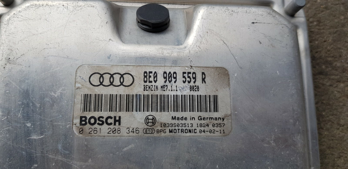 Audi Motorsteuergerät Steuergerät 8E0909559R 0261208346