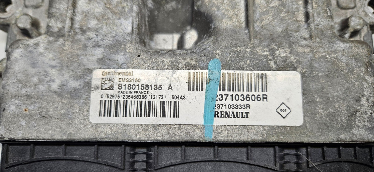 Renault Motorsteuergerät Steuergerät 237103606R S180158135A EMS3150 ♻️
