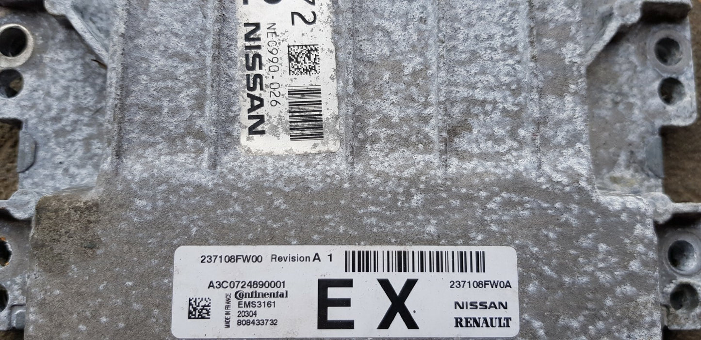 Nissan Motorsteuergerät Steuergerät NEC990-026 237108FW00 ♻️
