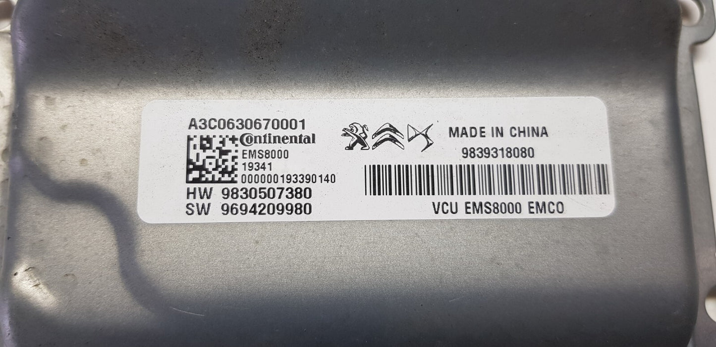 Opel Peugeot Citroen Steuergerät 9839318080 9830507380