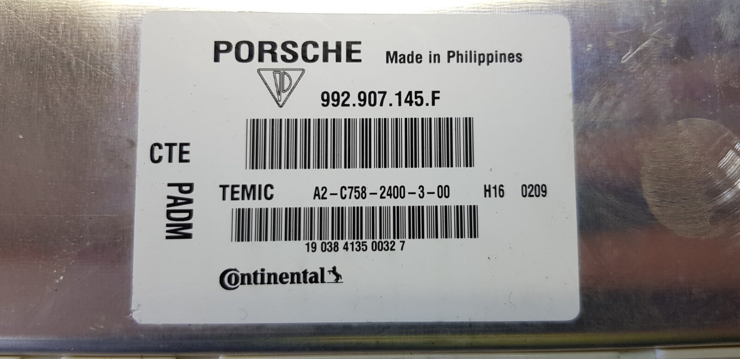 Porsche PADM Steuergerät 992907145F A2-C758-2400-3-00