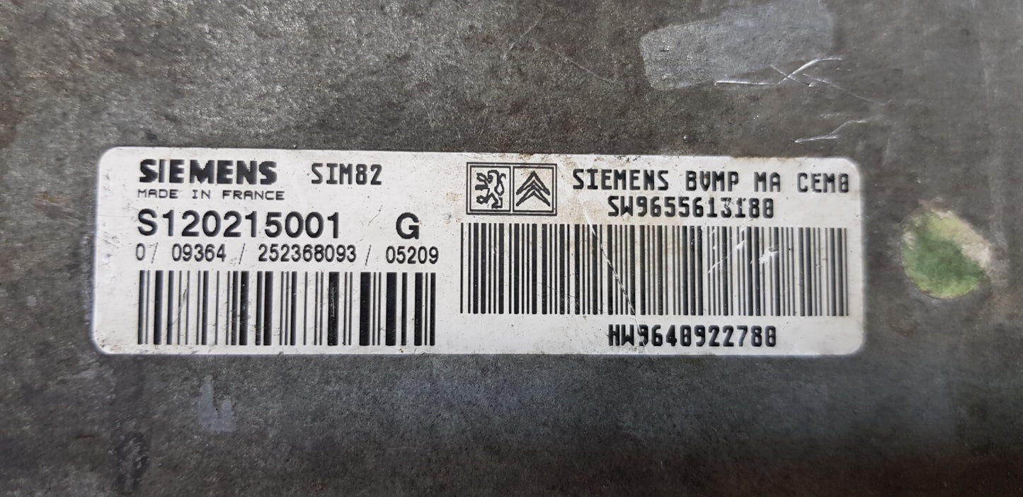 Citroen C2 C3 Getriebesteuergerät Steuergerät 9655613180 9640922780 S120215001G