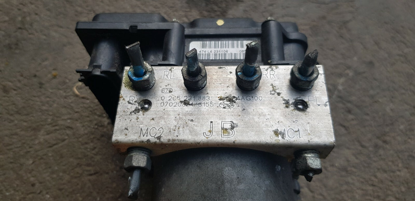 Subarau ABS Hydraulikblock Pumpe Steuergerät 0265800601 0265231883