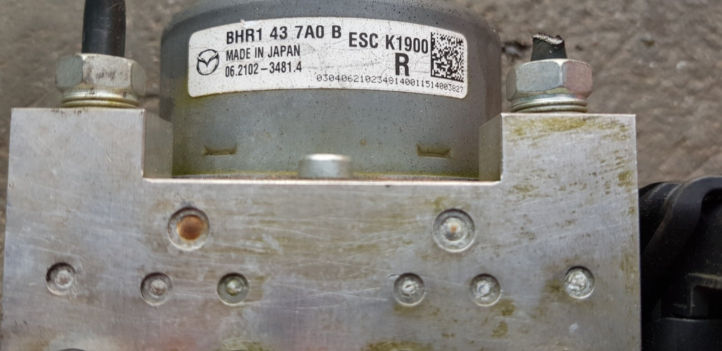 Mazda ABS Hydraulikblock Hydraulikaggregat BHR1437A0B 06.2109-7327.3