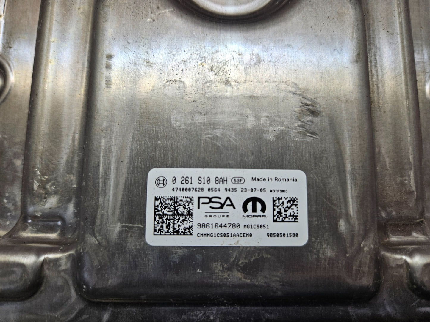 Opel Motorsteuergerät Steuergerät 0261S108AH 9861644780 MG1CS051 ♻️