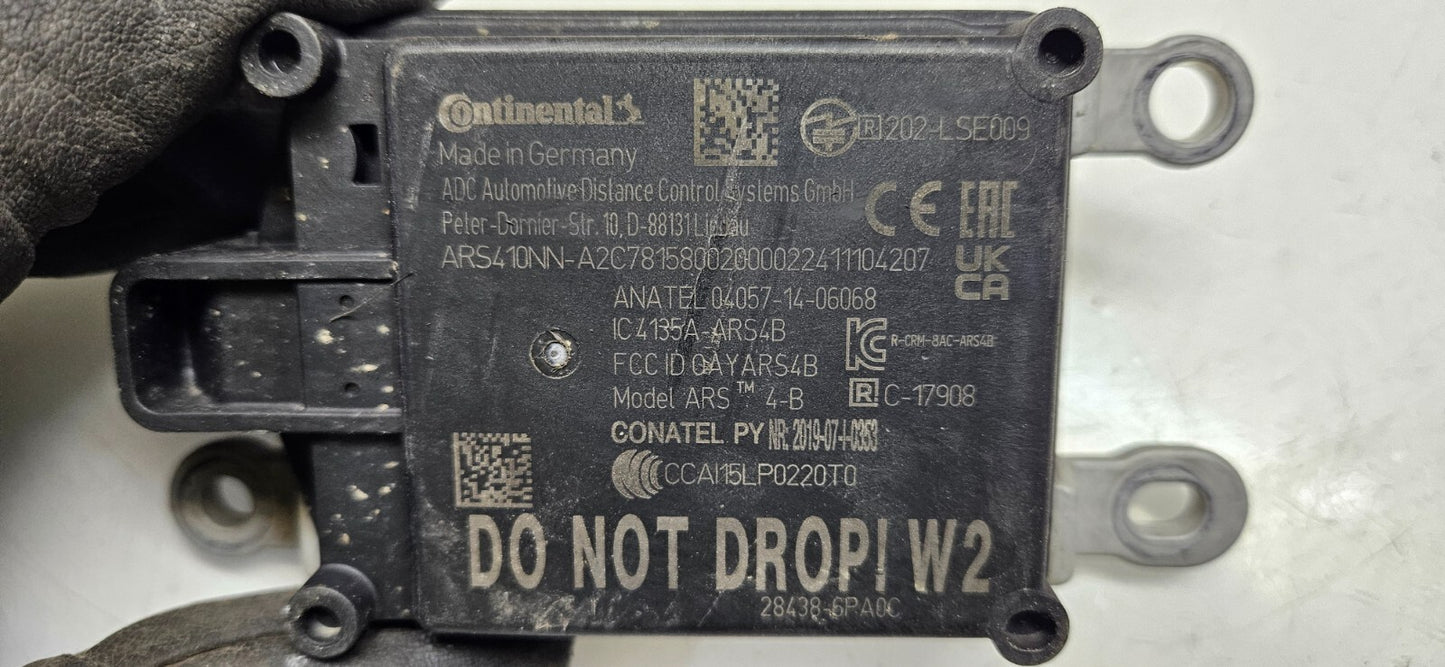 Nissan Juke Abstandssensor Radarsensor Steuergerät 28438-6PA0C W2