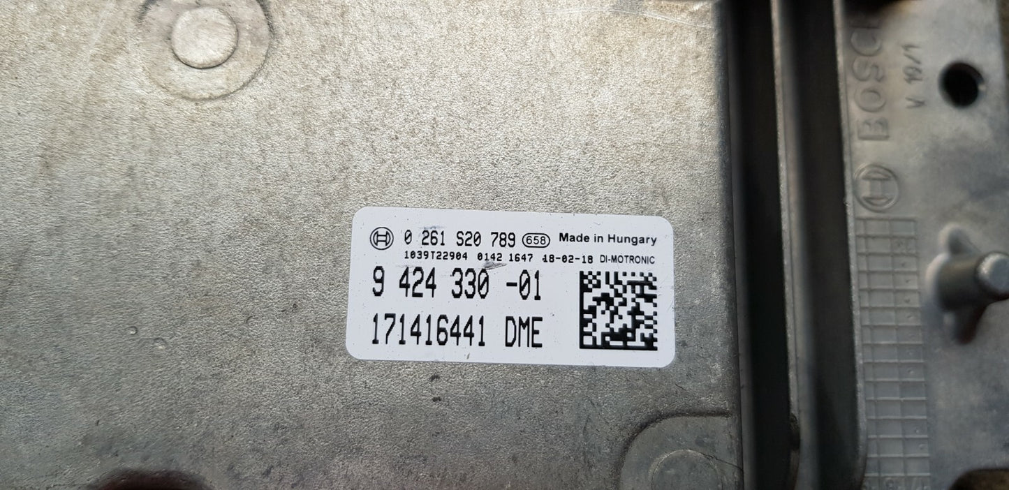 BMW Mini Motorsteuergerät Steuergerät DME 9424330 -01 0261S20789