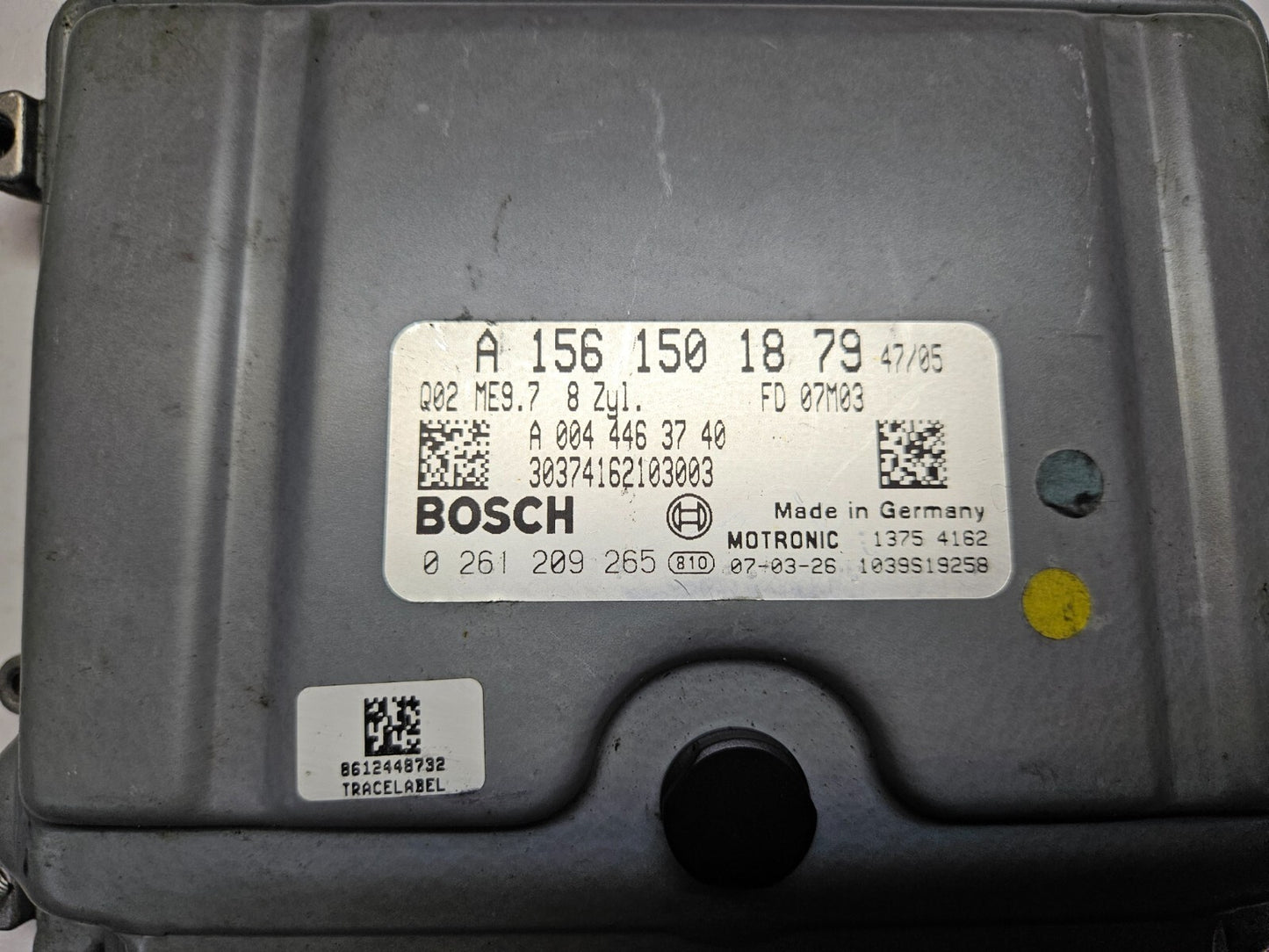Mercedes Motorsteuergerät Steuergerät A 1561501879 0261209265 ♻️