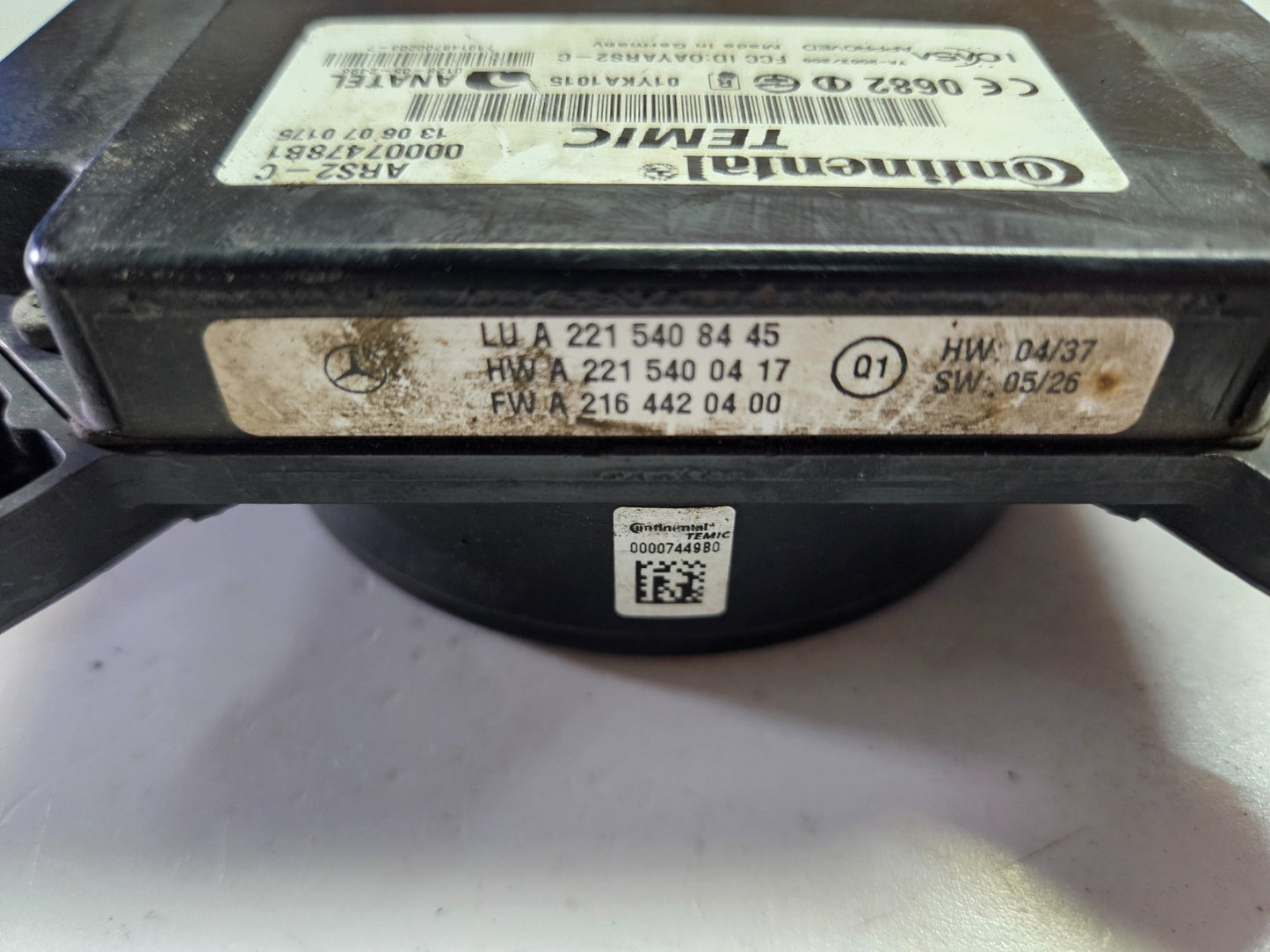 Mercedes Distronic Abstandssensor Radarsensor A 2215408445 A 2215400417 ♻️