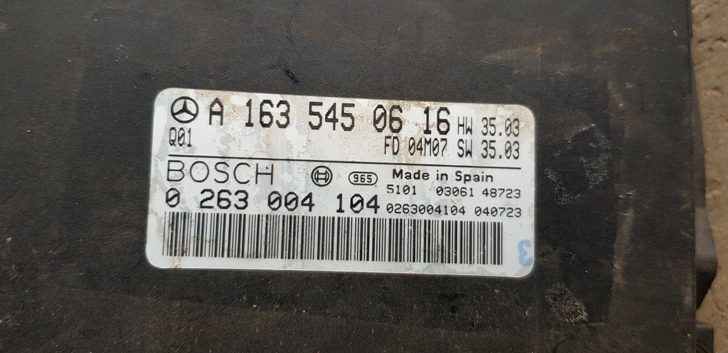 Mercedes ML W163 PDC Steuergerät A 1635450616 0263004104