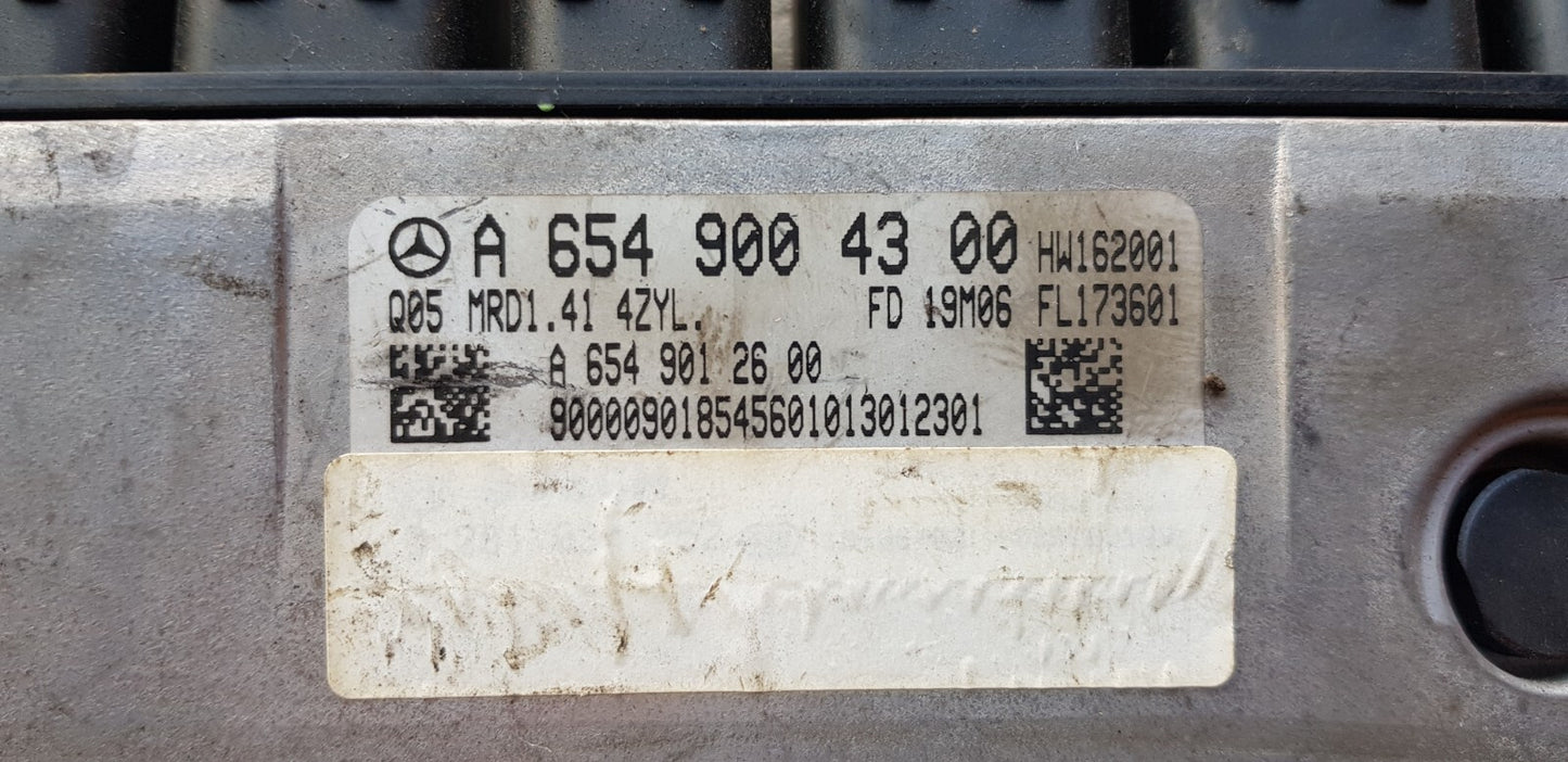 Mercedes Motorsteuergerät Steuergerät A 6549004300 0281034752