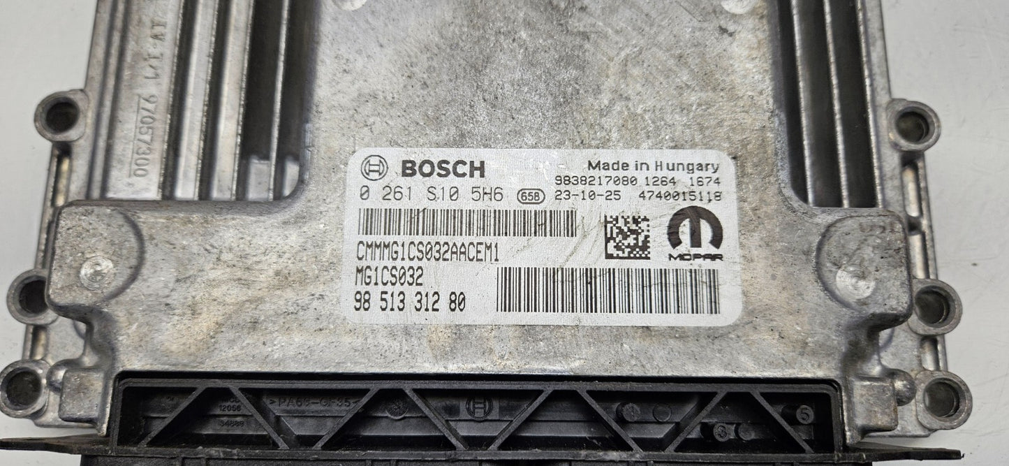 Opel Corsa Schaltg. Motorsteuergerät Steuergerät 0261S105H6 9851331280 ♻️