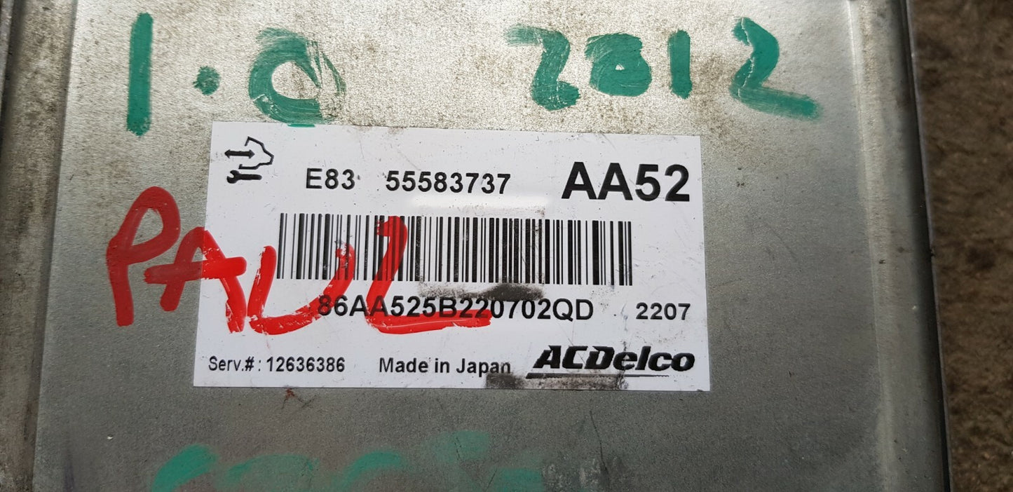 Opel Corsa Motorsteuergerät Steuergerät 55583737