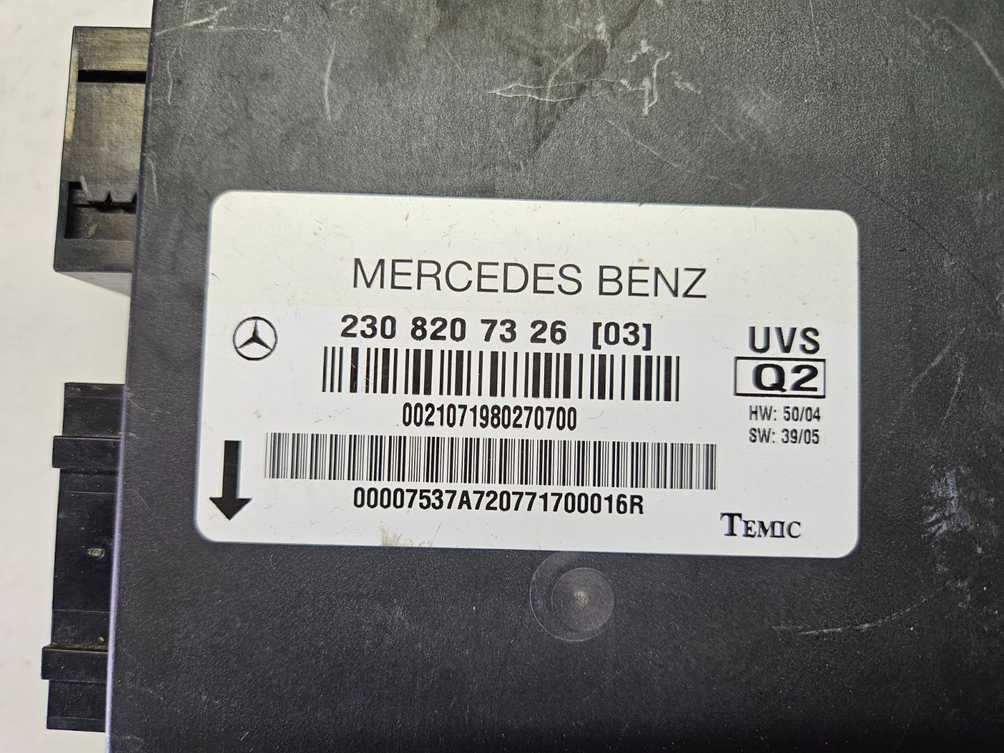 Mercedes SL R230 Verdecksteuergerät Steuergerät 2308207326 ♻️