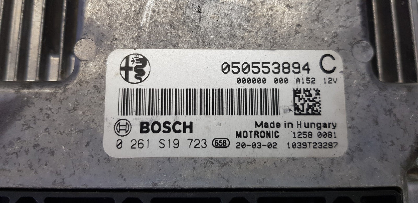 Alfa Romeo Motorsteuergerät Steuergerät 050553894 C 0261S19723