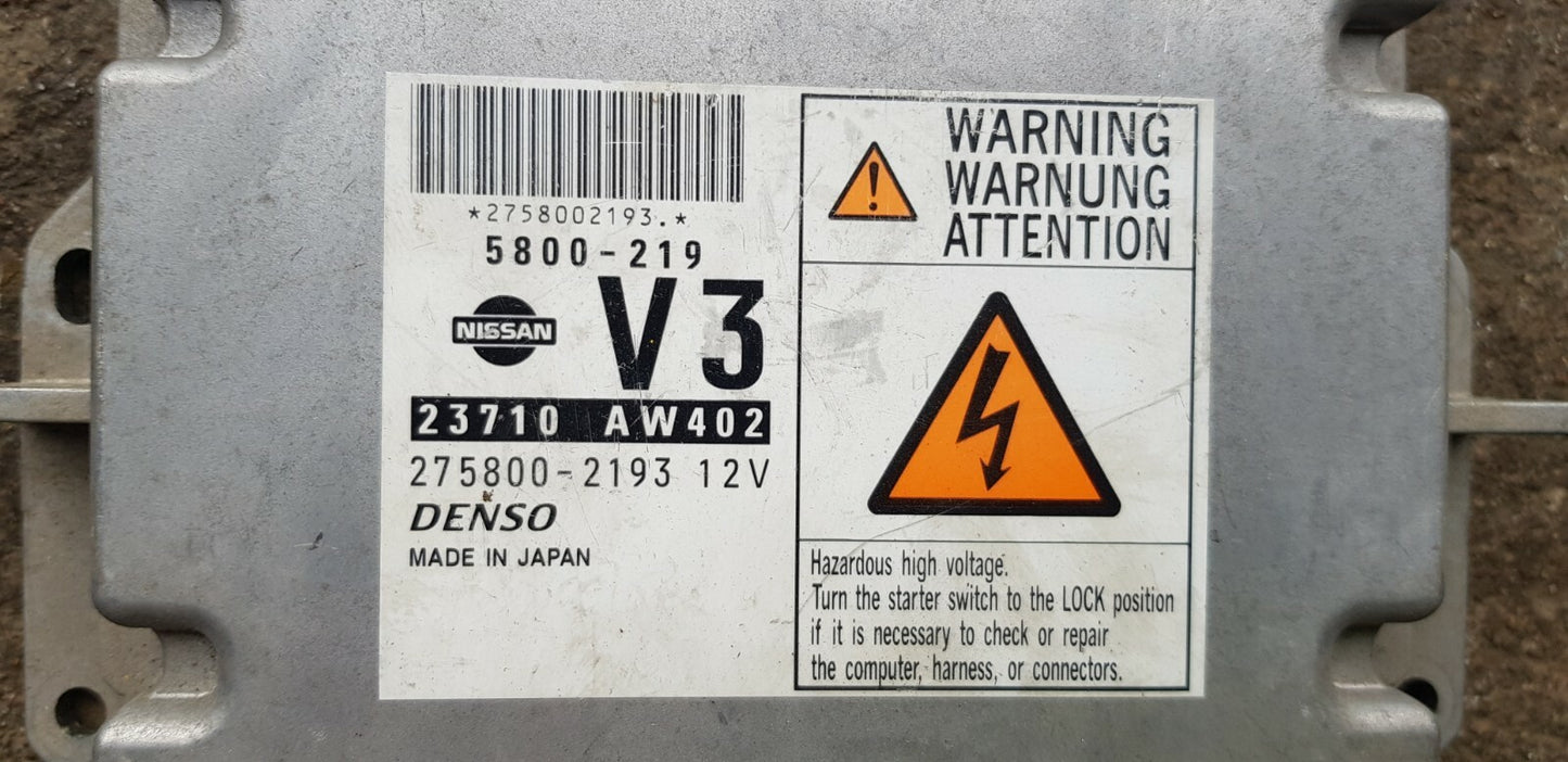 Nissan Motorsteuergerät Steuergerät 23710AW402 275800-2193 PLUG&PLAY