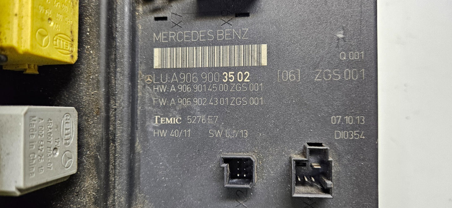 Mercedes Sprinter SAM Steuergerät Sicherungskasten A 9069003502 A 9069014500 ♻️