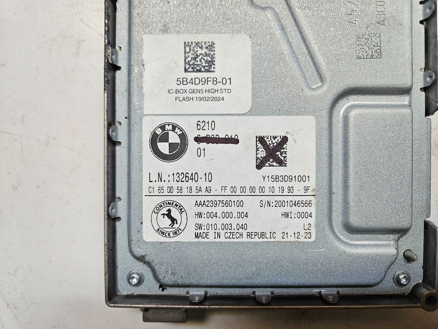 BMW IC-BOX Gen5 High STD Steuergerät 5B4D9F8 -01 ♻️