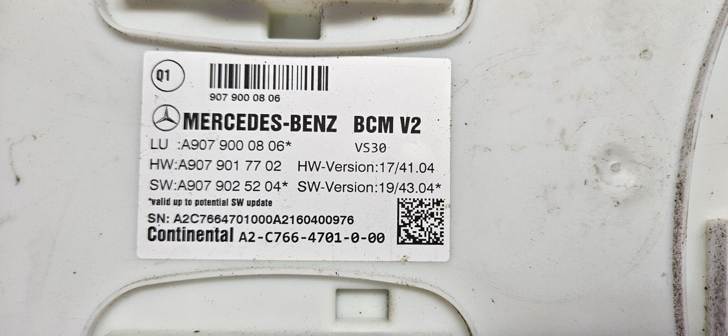 Mercedes Spriner SAM Steuergerät A 9079000806 A 9079017702