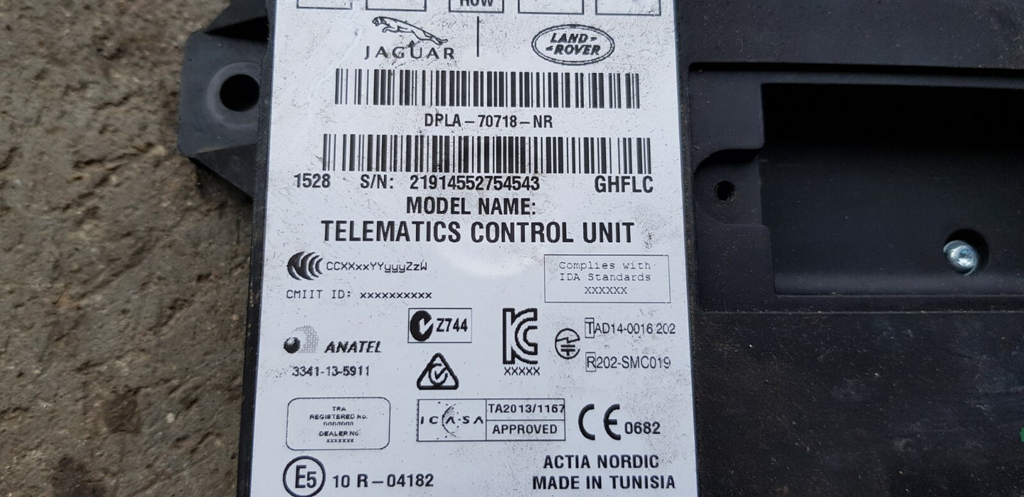 Jaguar Land Rover Telematics Steuergerät DPLA-70718-NR