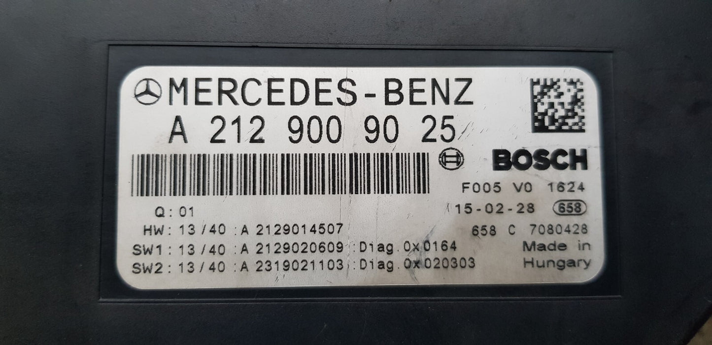 Mercedes W207 W212 SAM Steuergerät A 2129009025 A 2129014507