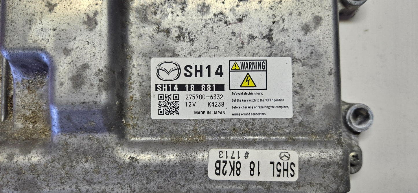 Mazda Motorsteuergerät Steuergerät SH1418881 275700-6332 ♻️
