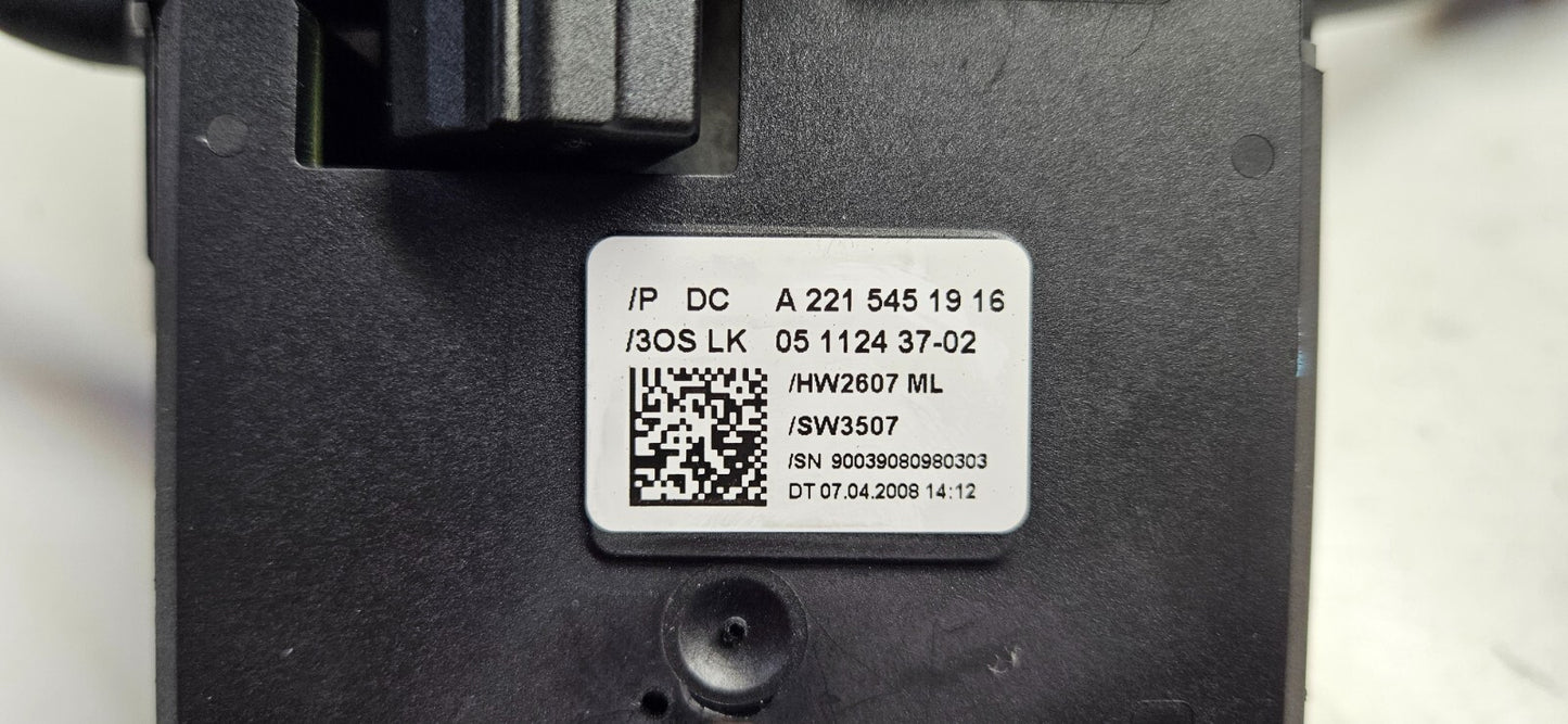 Mercedes S CL Schleifring Lenkwinkelsensor Kombischalter A 2215451916