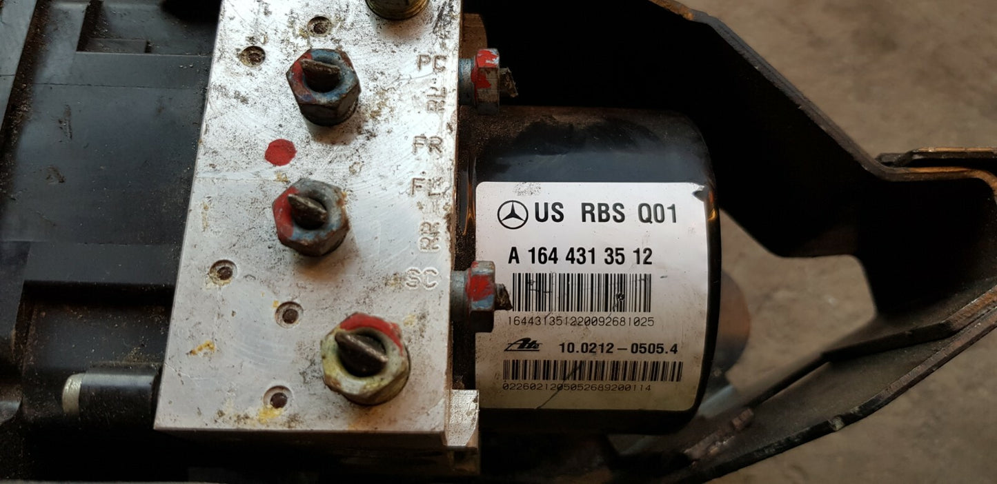 Mercedes ABS Hydraulikblock Pumpe Steuergerät A 1644313512 A 0015459016