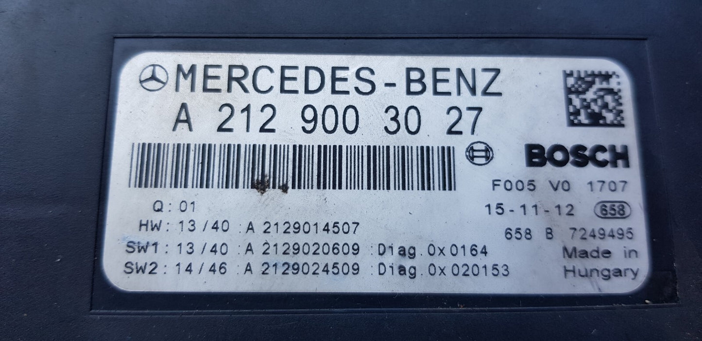 Mercedes R172 SAM Steuergerät A 2129003027 A 2129014507
