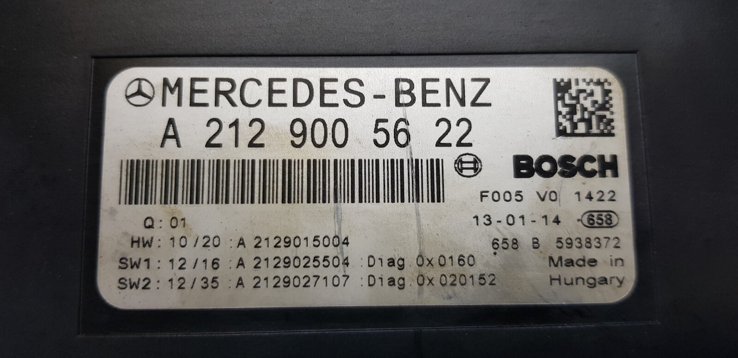 Mercedes W204 W212 SAM Steuergerät Sicherungskasten A 2129005622 A 2129015004