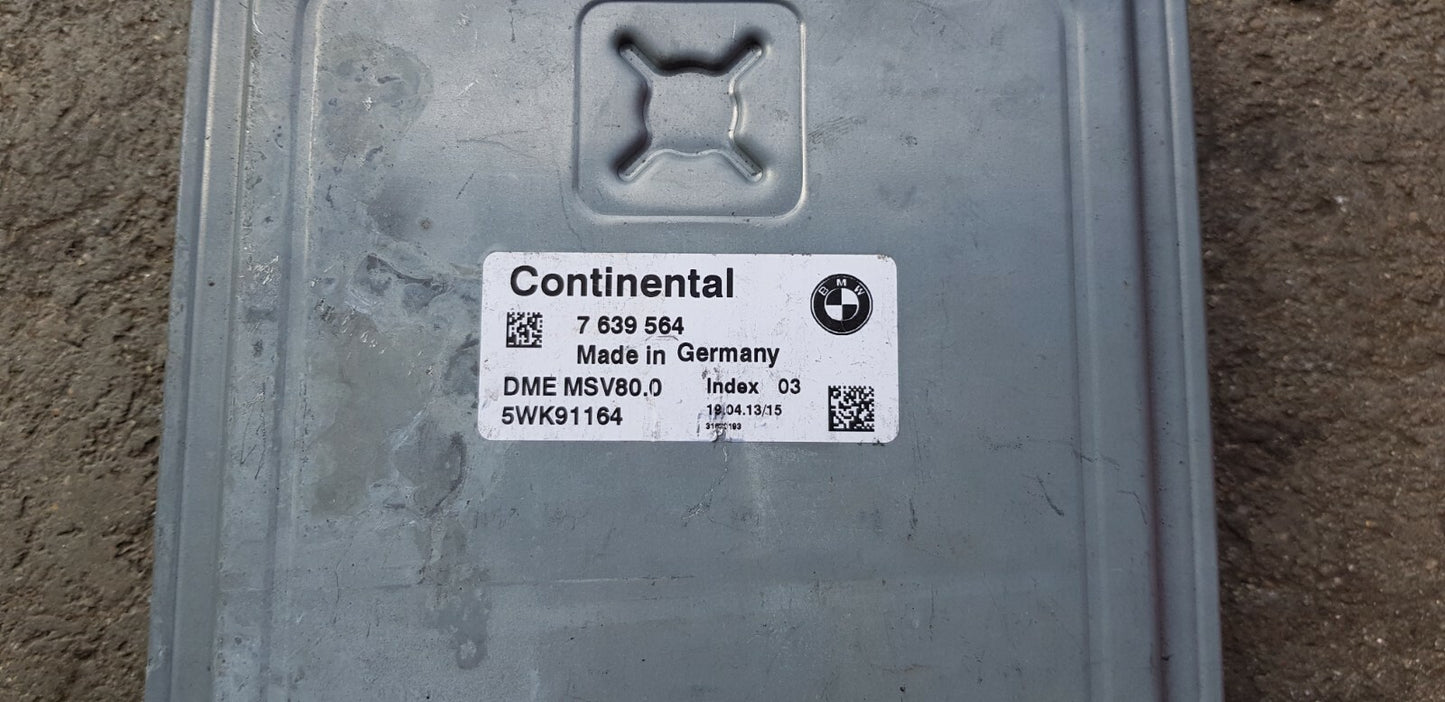 BMW Motorsteuergerät Steuergerät 7639564 5WK91164